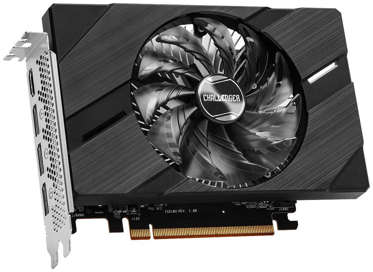 Видеокарта ASRock Intel Arc A380 Challenger ITX 6G OC [A380 CLI 6GO] фотография 1
