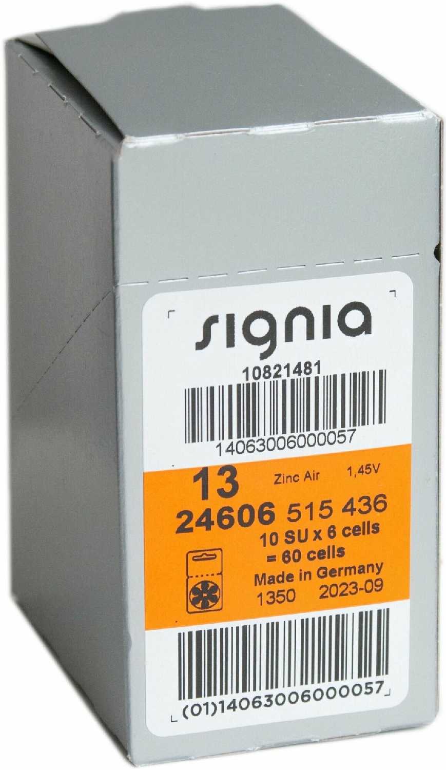 Батарейки Signia 13 (PR48) фотография 5