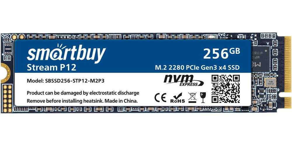 M.2 2280 SSD Smartbuy Stream P12 512GB фотография 10