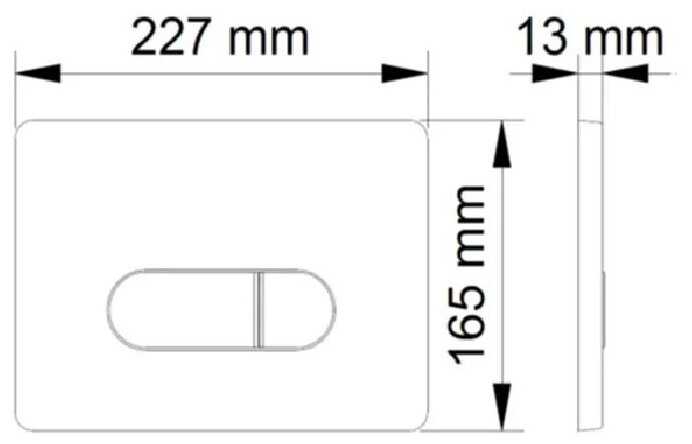 Инсталляция BERGES Novum 525 для монтажа подвесного унитаза кнопка D3 хром глянец фотография 6