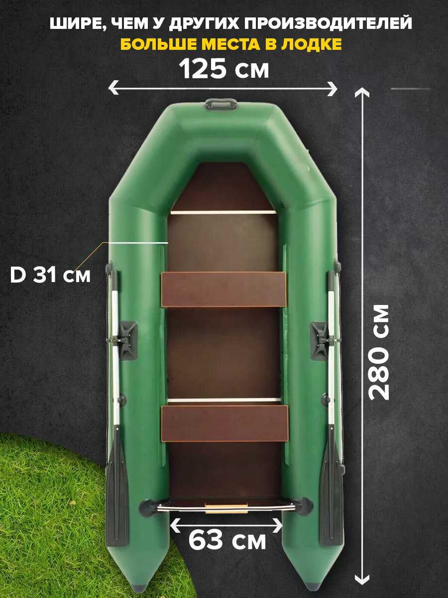 Лодка ПВХ Titan 3100 Pro с жестким дном под мотор фотография 1