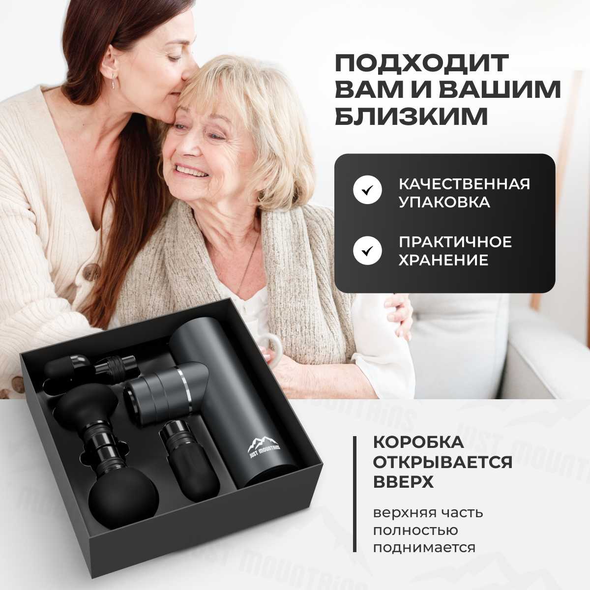 Перкуссионный массажер Массажер для шеи и плеч электрический фотография 23