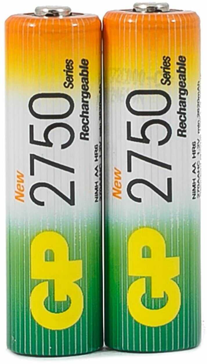 Аккумулятор GP Rechargeable 2750 Series AA фотография 2