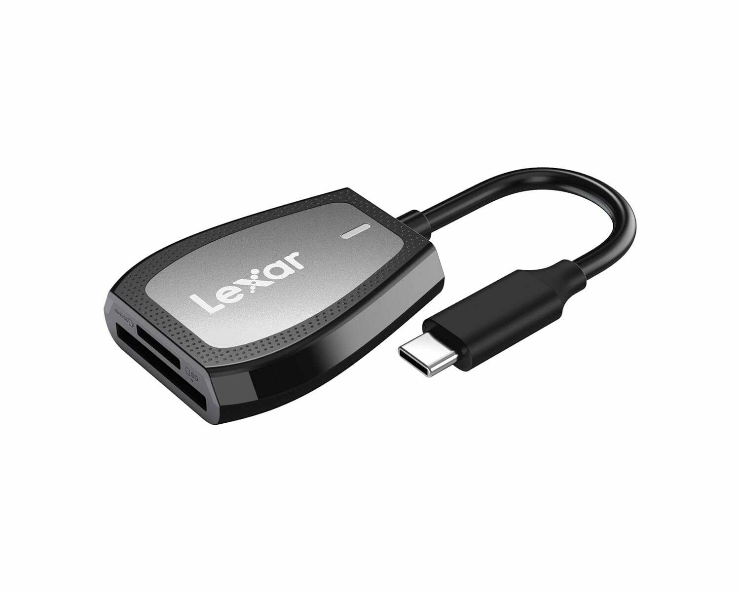 Картридер Lexar Professional USB-C Dual-Slot microSD/SD UHS-II [LRW470U-RNHNG] USB 3.2 фотография 1