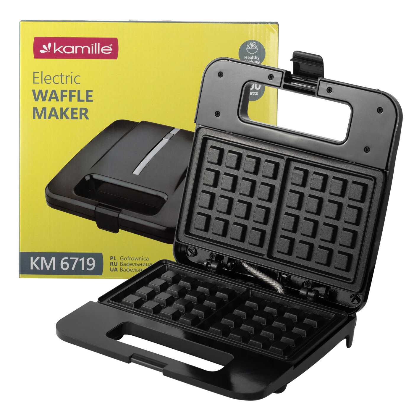 Вафельница электрическая Kamille Вафельница KM 6719 (6719) фотография 6