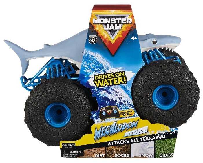 Вездеход Monster Jam Megalodon 6056227, 1:15 фотография 5