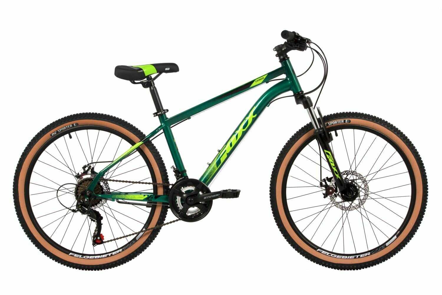 Подростковый горный (MTB) велосипед Foxx Caiman 24 (24SHD. CAIMAN.12RD4) фотография 14