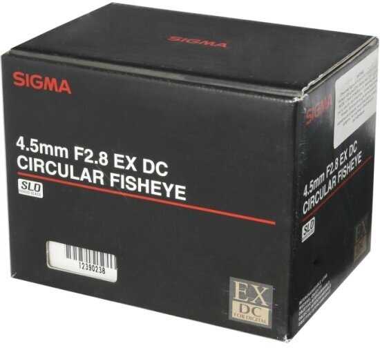 Объектив Sigma AF 4.5mm f/2.8 EX DC HSM Circular Fisheye Minolta A фотография 7