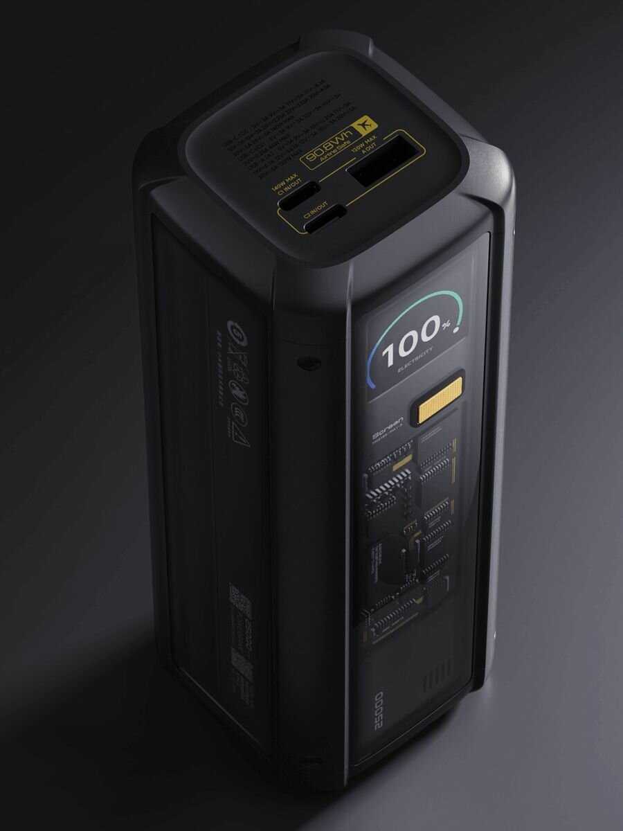 Внешний аккумулятор Xiaomi Power Bank With Built-in Cable 25000 мАч (P03MI) фотография 7