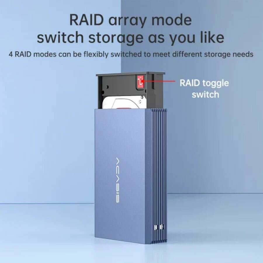 Корпус для SSD накопителя ACASIS TBU405pro (40 Гбит/с) фотография 17