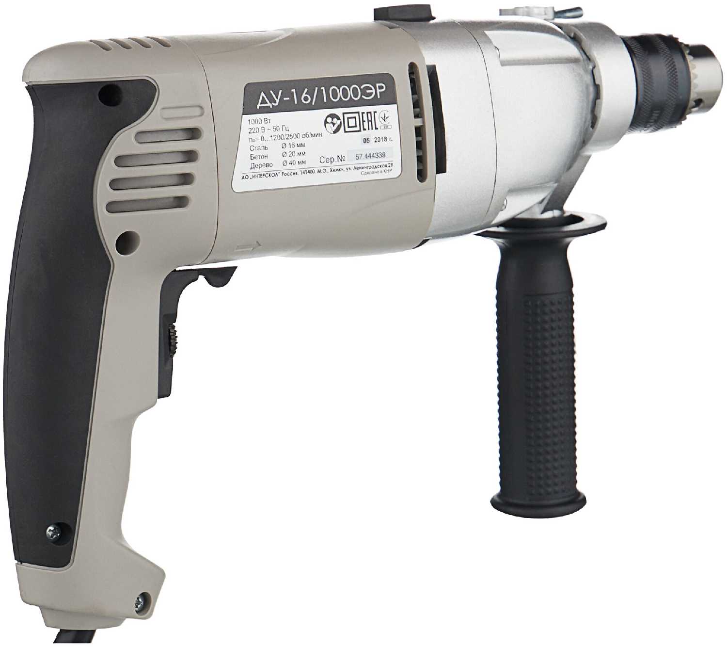 Машина сверлильная Интерскол ДУ-16/1000ЭР фотография 8