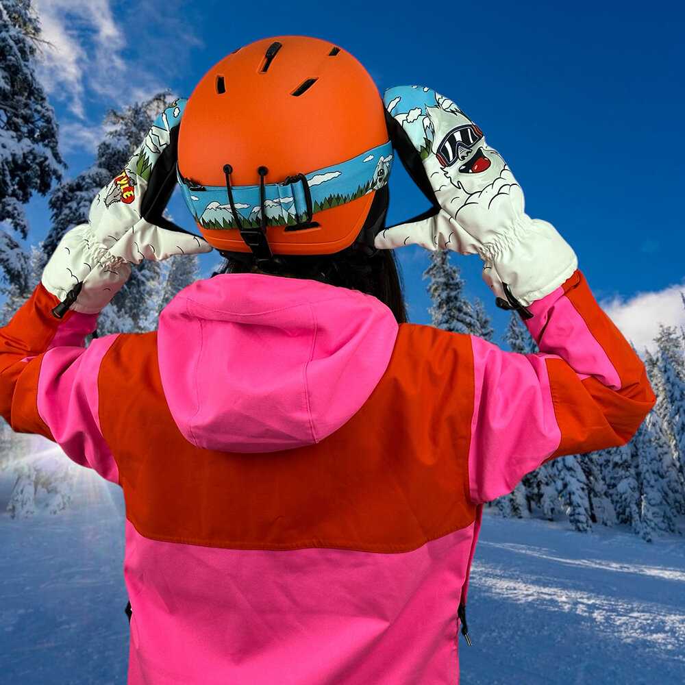 Маска для сноуборда, горных лыж BroStuff powder yeti фотография 24