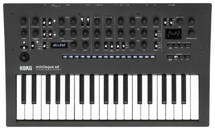 Синтезатор KORG Minilogue xd