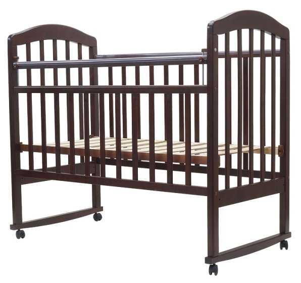 Кроватка Топотушки Лира-2, качалка, полозья для качания фотография 3