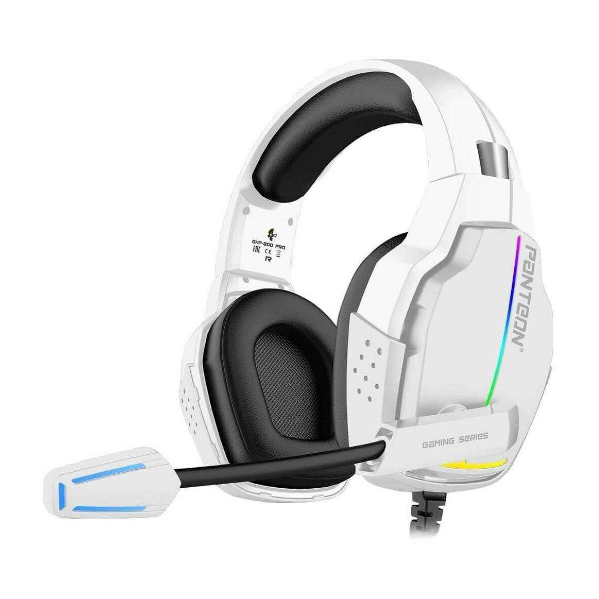 Игровые наушники PANTEON GHP-850 PRO (USB-подключение, LED-подсветка, VIRTUAL SURROUND SOUND 7.1, съемный микрофон, фирменное ПО) фотография 14