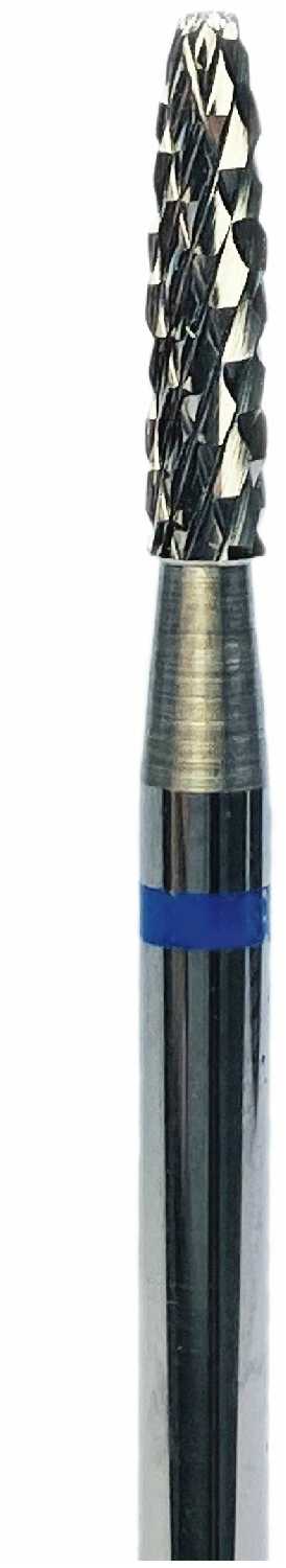 AWIX Professional, Фреза твердосплавная Мини торнадо синяя 2,3 мм AW00893 фотография 3