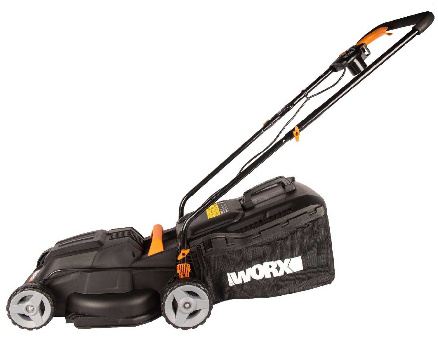 Электрическая газонокосилка Worx WG713E фотография 6