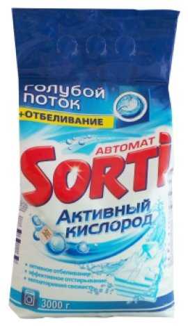 Стиральный порошок Sorti Активный кислород (автомат) фотография 3