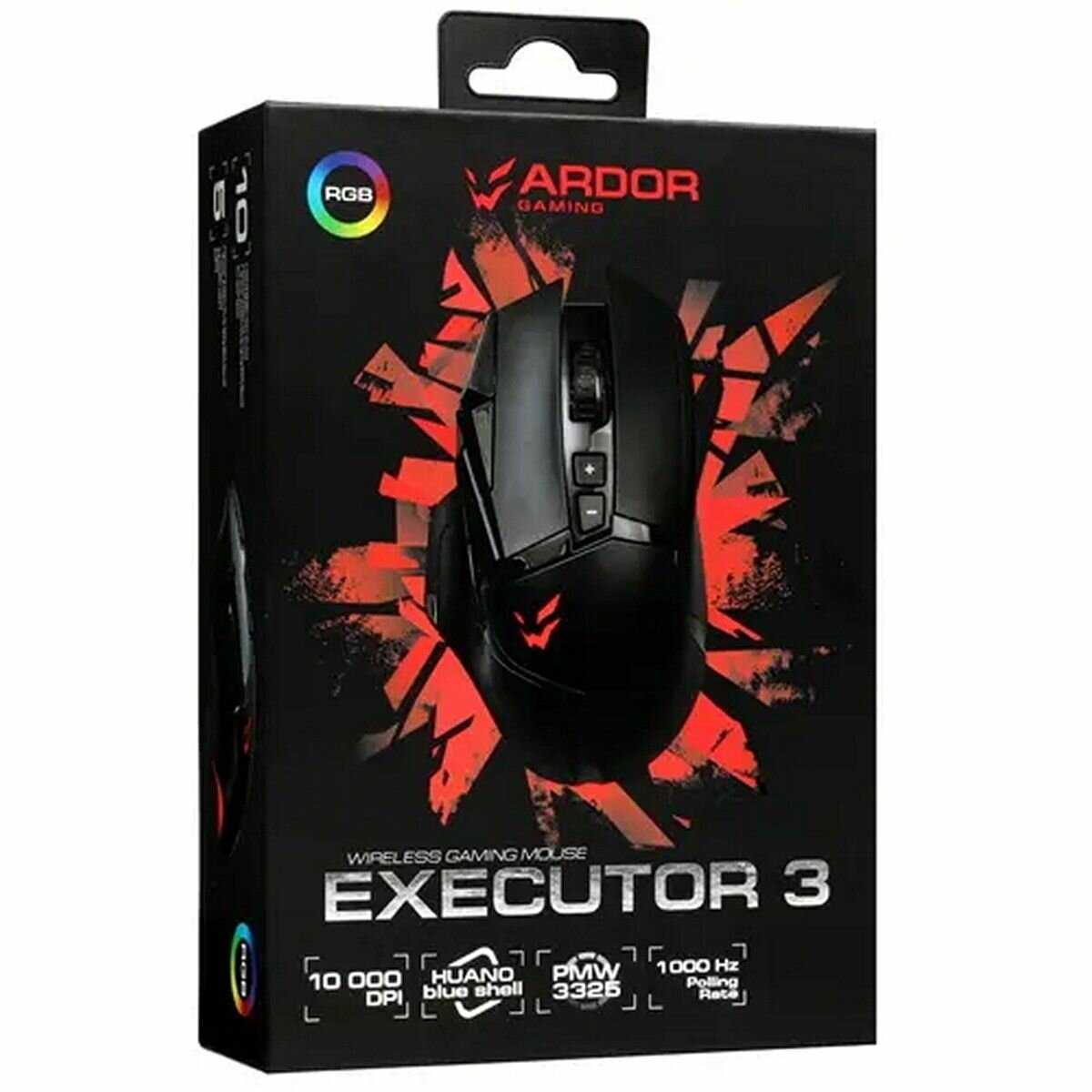 Игровая компьютерная мышь ARDOR GAMING Executor 3 Wireless фотография 11