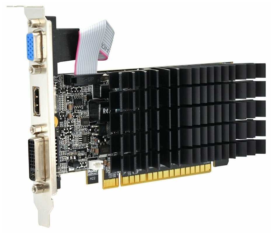 Видеокарта AFOX GeForce GT 210 128 МБ (AF210-512D3L3-V2) фотография 2