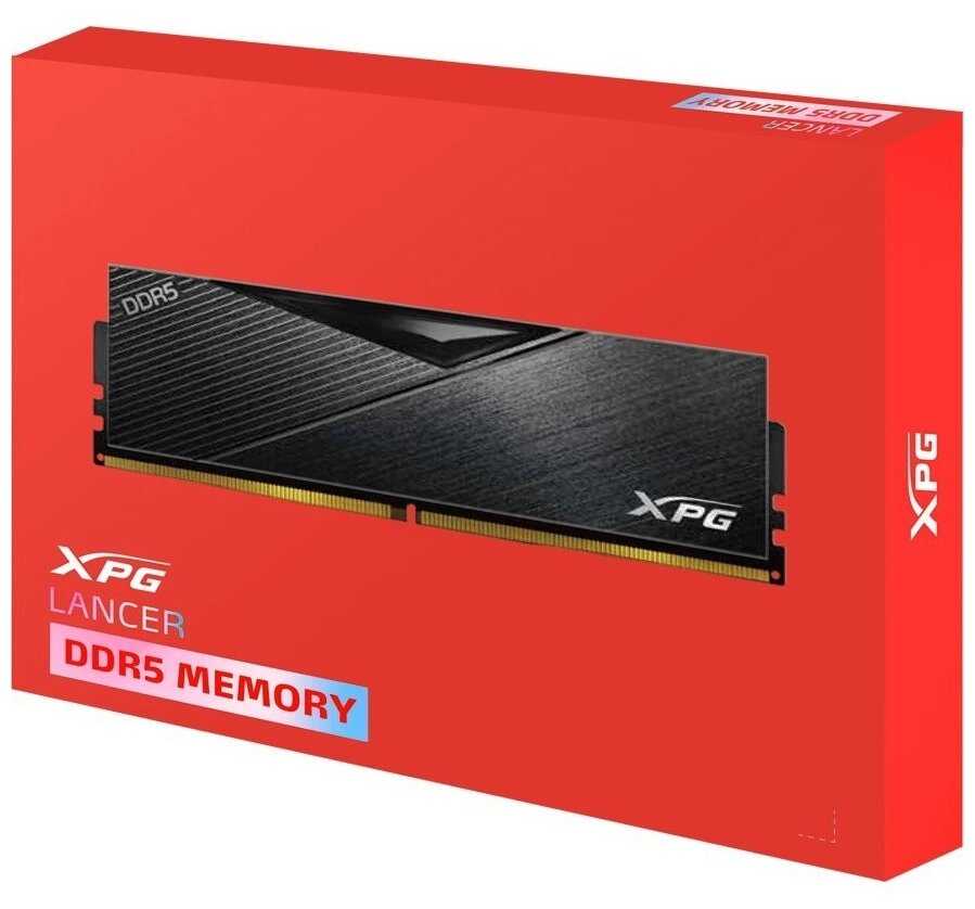 Оперативная память XPG Lancer 32 ГБ DDR5 DIMM (AX5U5200C3816G-DCLABK) фотография 4