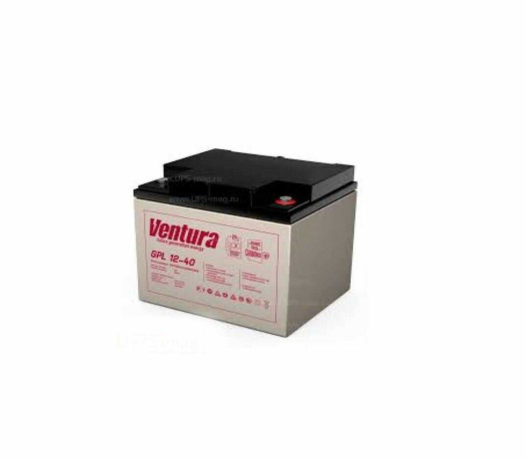 Аккумуляторная батарея Ventura GPL 12-40 фотография 9