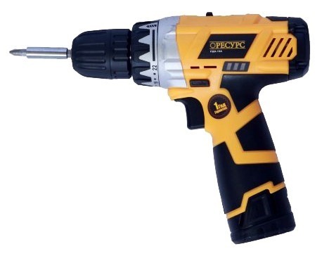 Аккумуляторный шуруповерт ресурс РДА-10 LI-ION