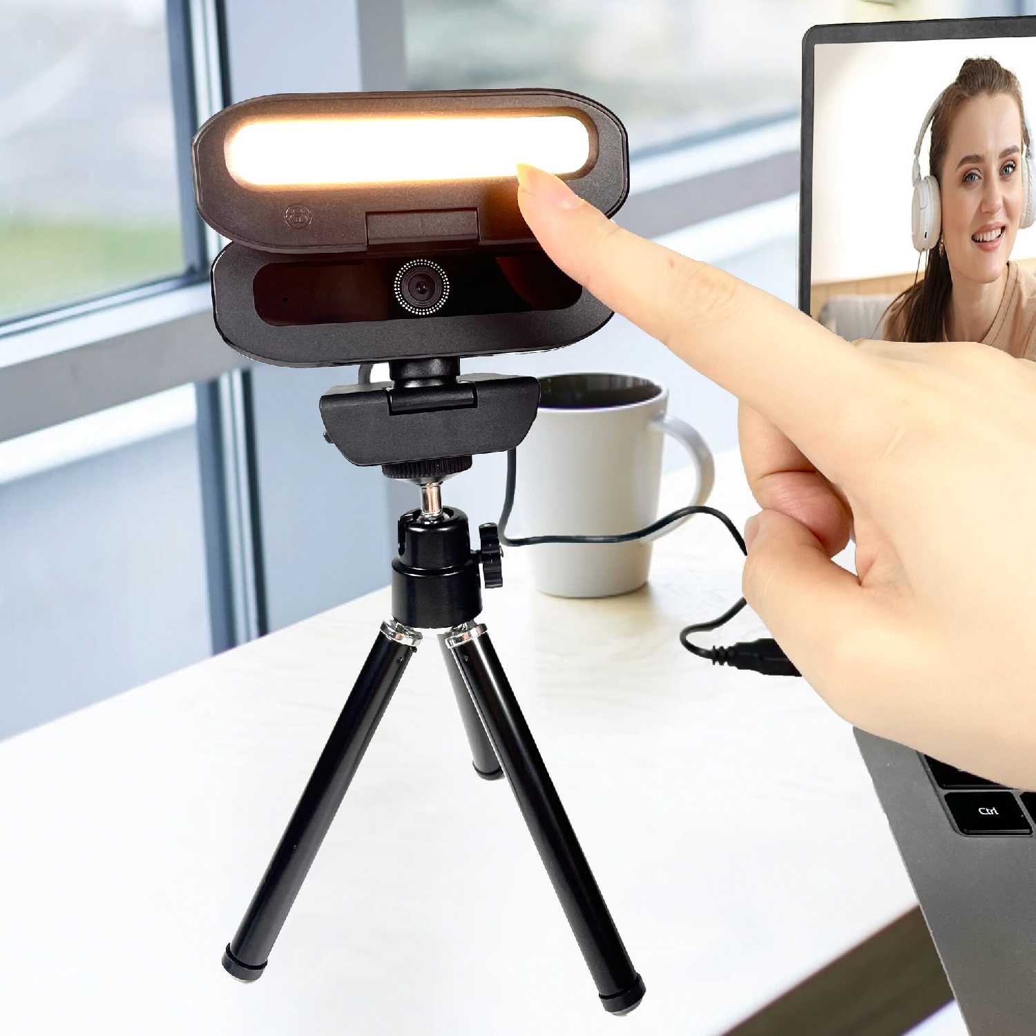 Веб-камера EXHQDR 4K Ultra HD веб-камера (EXHQDR) фотография 9