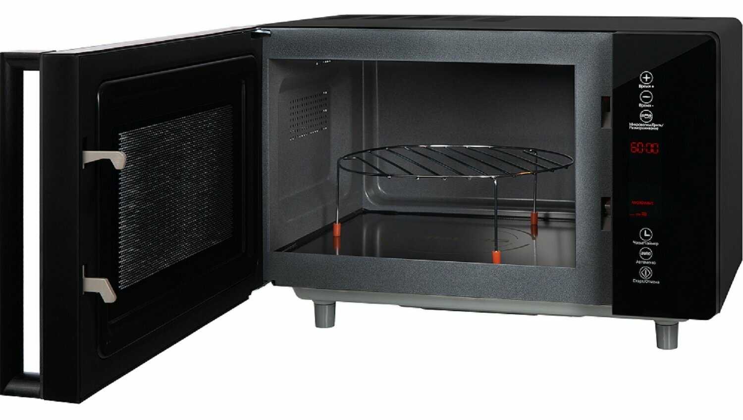 Микроволновая печь HIBERG VM-4588 отдельностоящая, 25 л, кварцевый гриль фотография 10