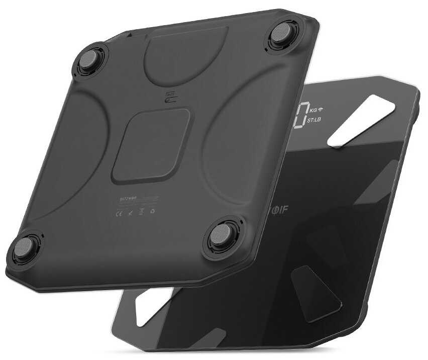 Умные весы BlitzWolf BW-SC3 Smart Scale WIFI Black фотография 3