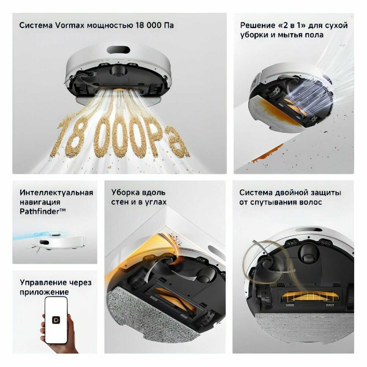 Робот-пылесос Dreame F20 фотография 2