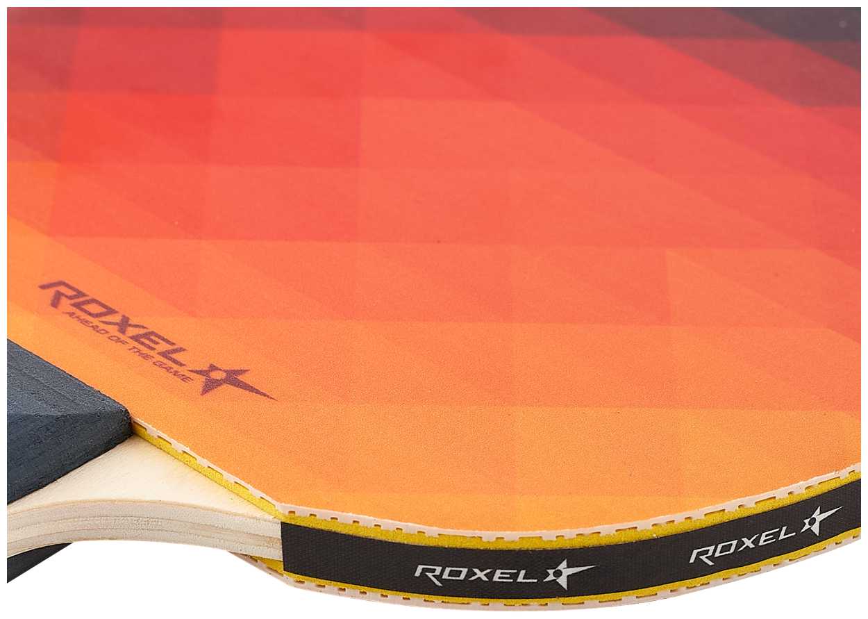 Ракетка для настольного тенниса Roxel Hobby Colour Burst, коническая фотография 3