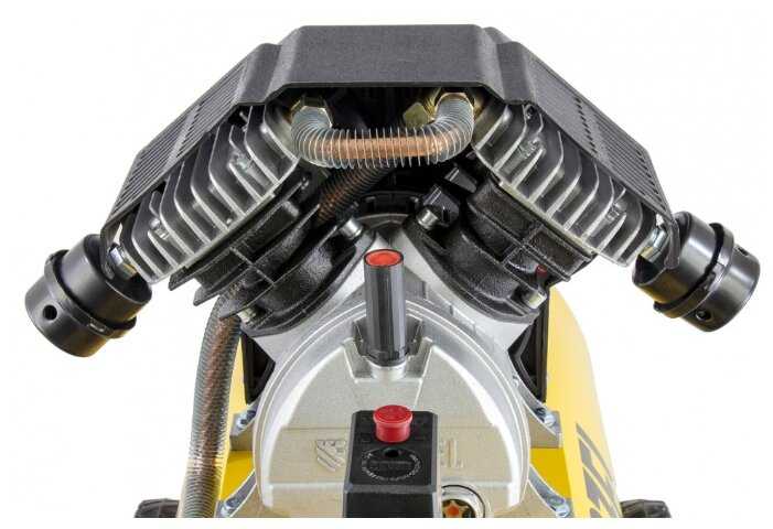 Компрессор масляный Denzel DKV 2200/100 Х-PRO, 100 л, 2.2 кВт фотография 2