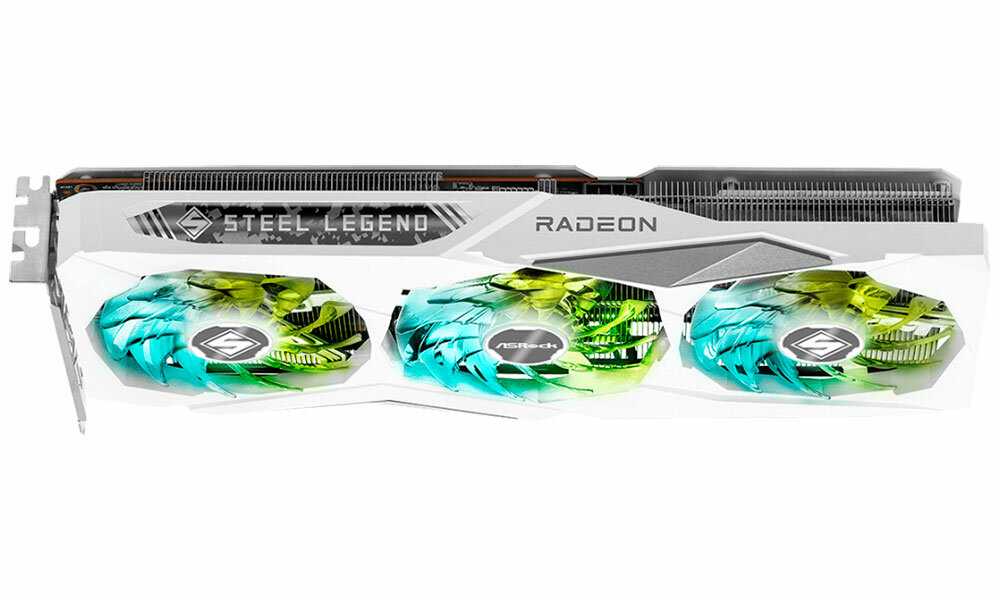 Видеокарта ASRock Radeon RX 7600 Steel Legend 8G OC (RX7600 SL 8GO) фотография 7
