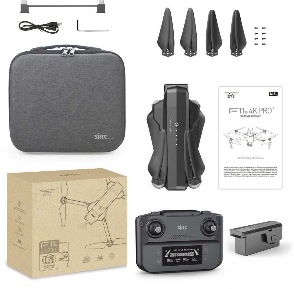 Квадрокоптер SJRC F11S 4K PRO+ (F11S 4K PRO+) фотография 8