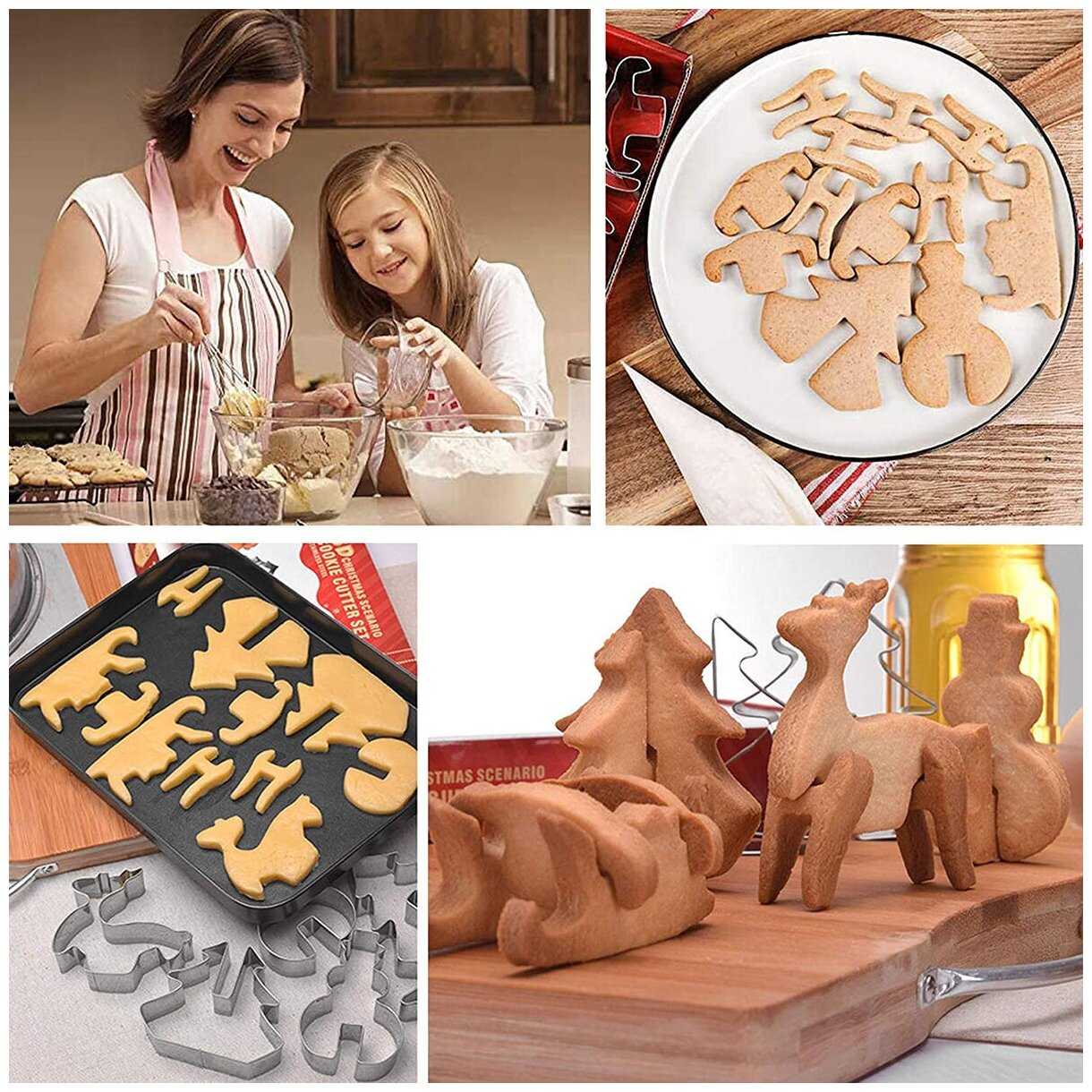 Набор форм-вырубок для выпечки печенья Kitchen Angel фотография 5