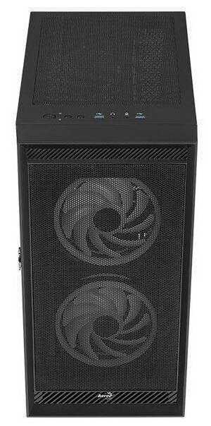 Корпус ATX Aerocool Graphite-G-BK-v2 Без БП чёрный фотография 7