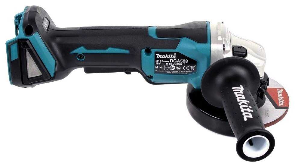 Аккумуляторная УШМ Makita DGA508Z фотография 3