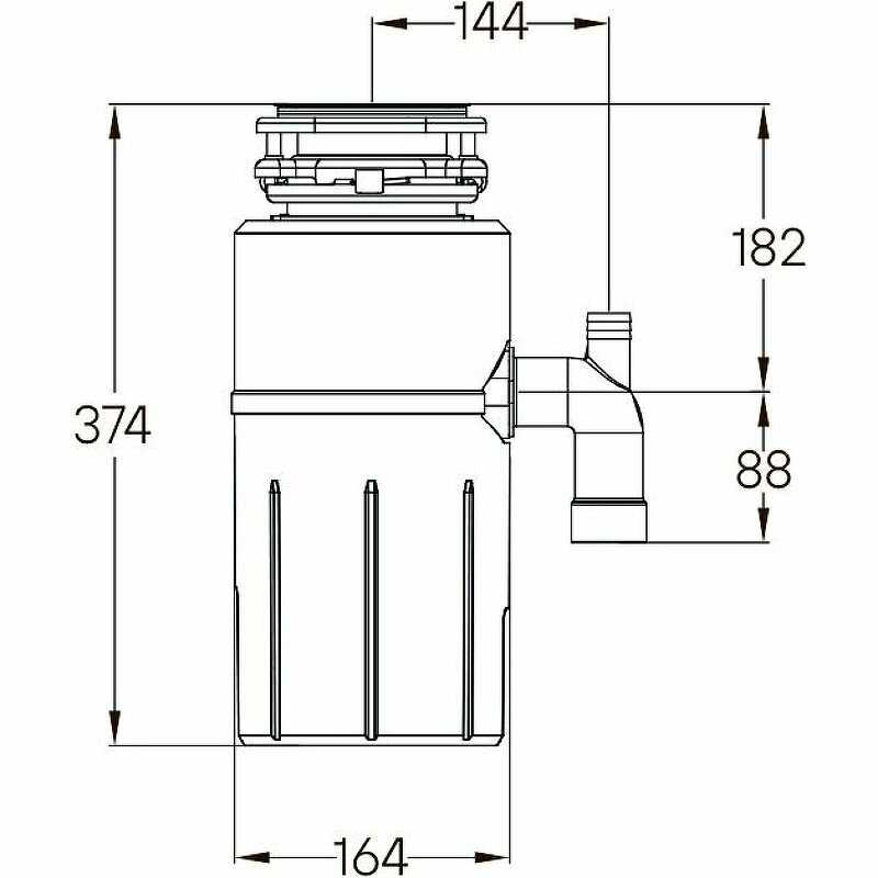 Измельчитель пищевых отходов Paulmark INTENSO-500 фотография 9