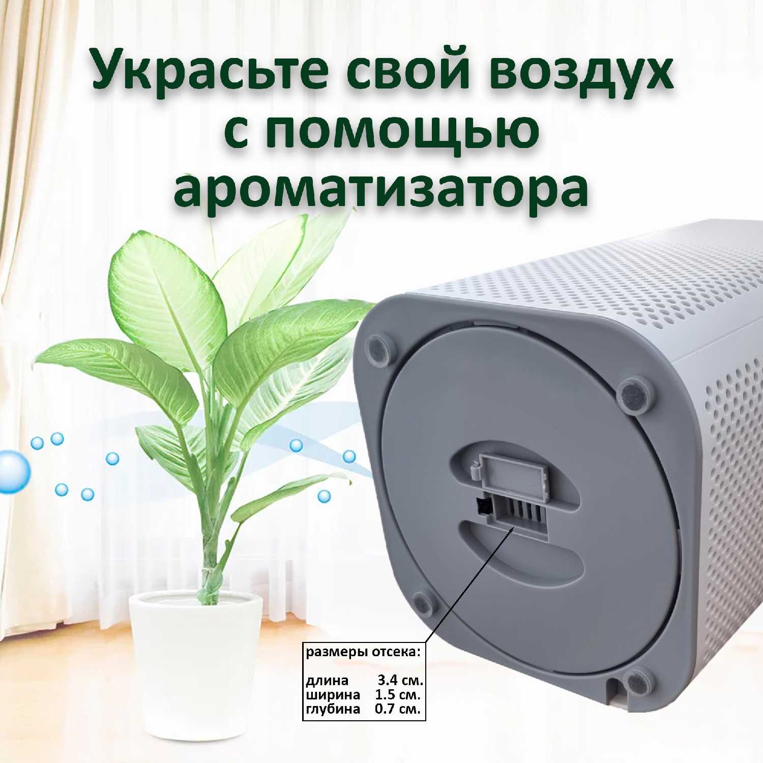 Очиститель воздуха ULTRATECH, ионизатор воздуха с поддержкой Wi-Fi фотография 10