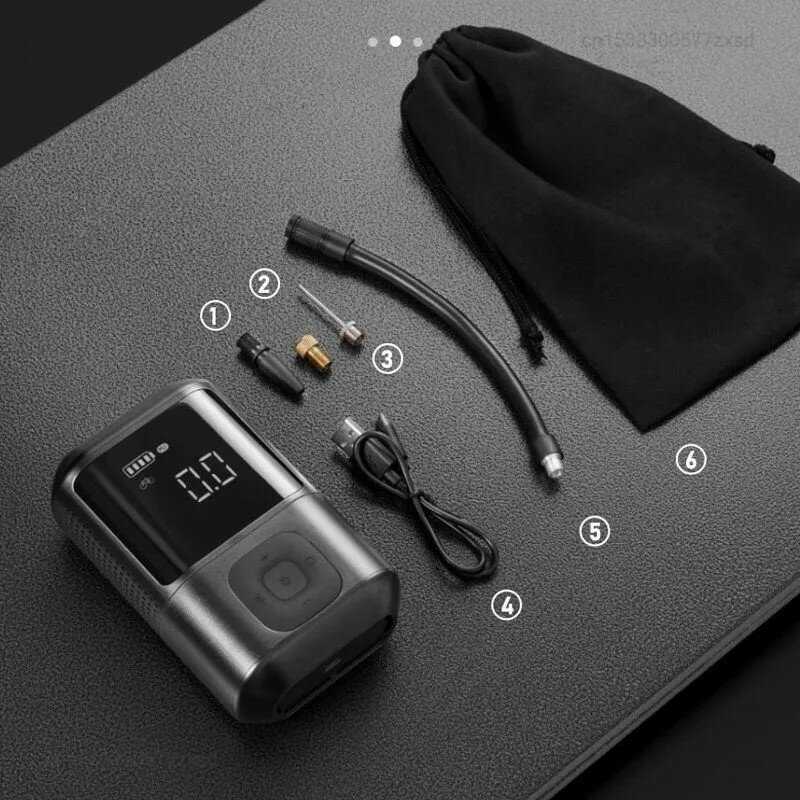 Умный насос Xiaomi Lydsto Portable Electric Air Compressor 1S (XD-DGNKQZG08) фотография 5