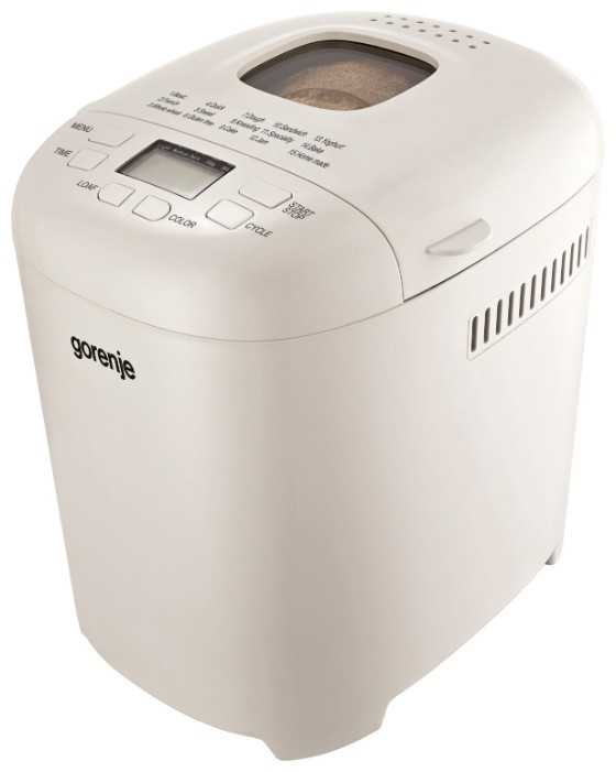 Хлебопечка Gorenje BM900 WII/BKC фотография 1