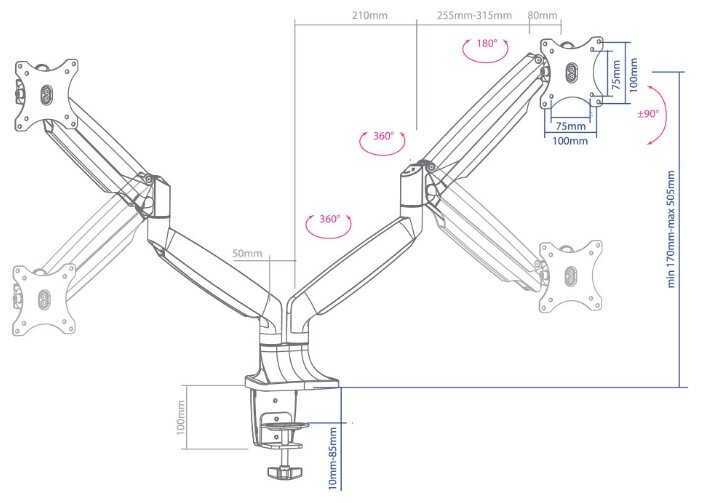 Крепление Arm Media LCD-T32 фотография 2