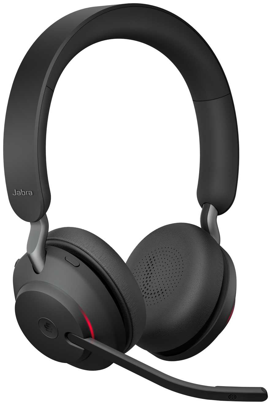 Беспроводная компьютерная гарнитура Jabra Evolve2 65 - USB-A MS Teams Stereo with Charging Stand фотография 3