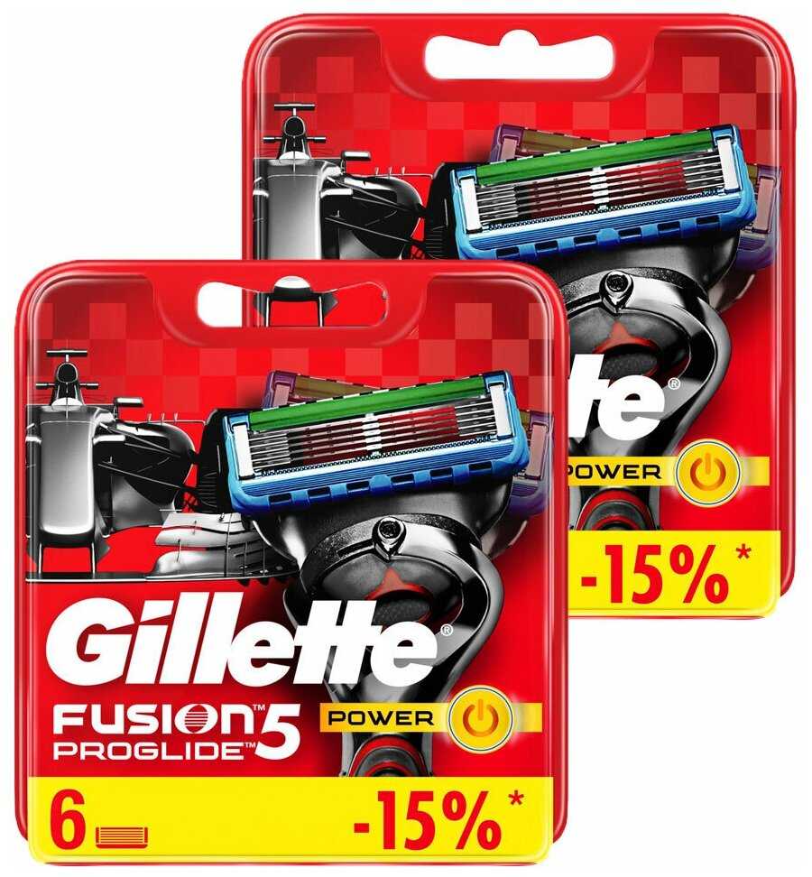 Сменные кассеты Gillette Fusion5 ProGlide Power фотография 4