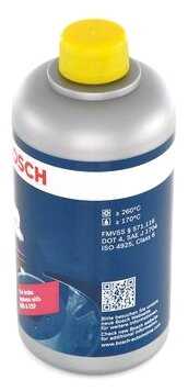 Тормозная жидкость Bosch Dot 4, Brake Fluid HP 0.5 л фотография 2