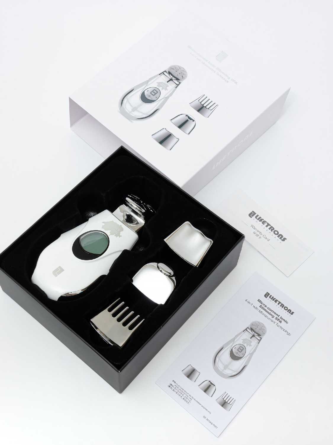 Косметологический Lifetrons Micro current lonic Slimming SPA 4 in 1 (EP-500AS-WH1) фотография 16