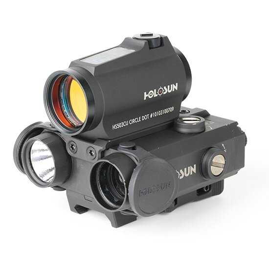 Тактический блок Holosun ЛЦУ зеленый + ЛЦУ ИК + фонарь ИК + Led 600Lum (LS420G) фотография 6