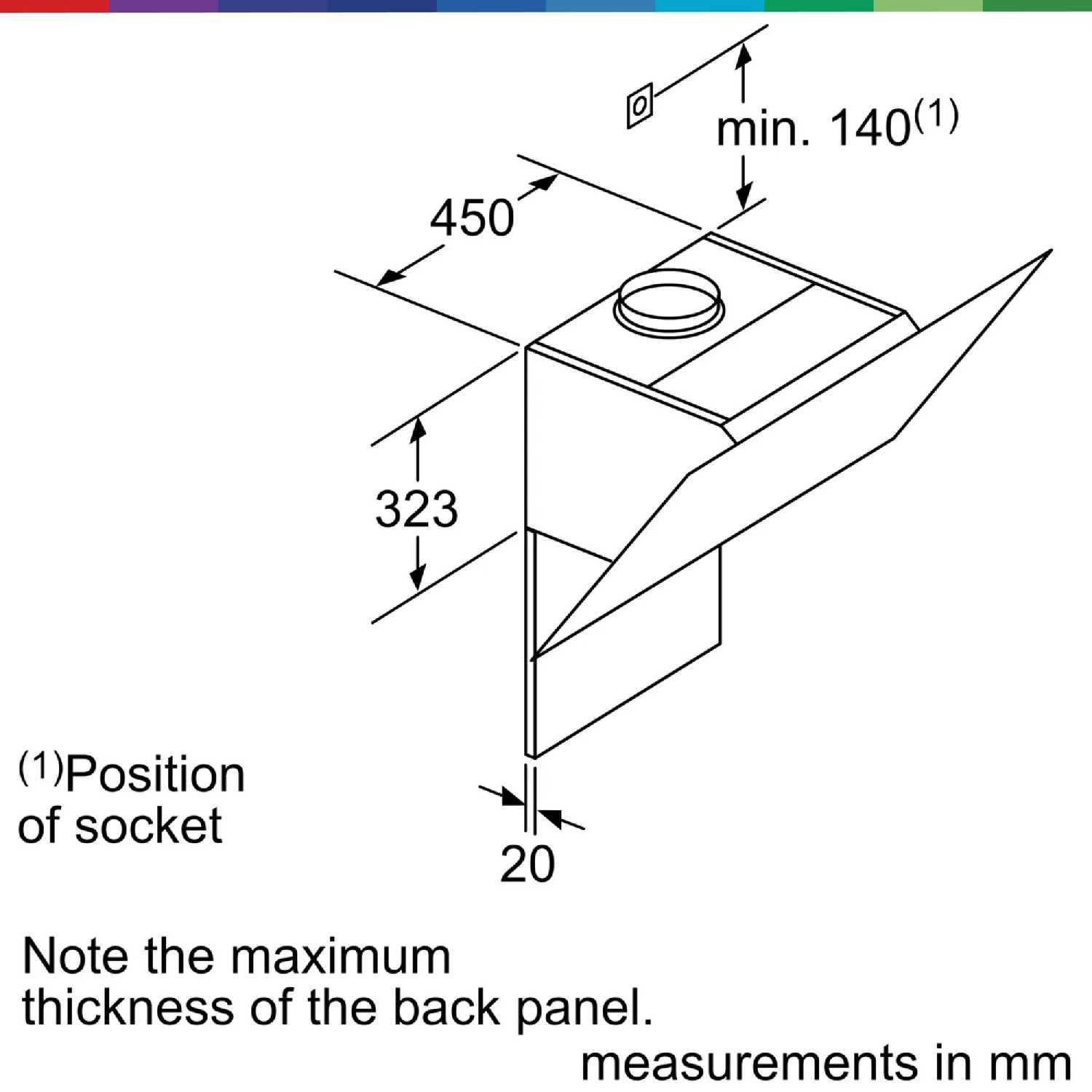 Вытяжка настенная Bosch Вытяжка настенная (DWK97HM61T) фотография 11