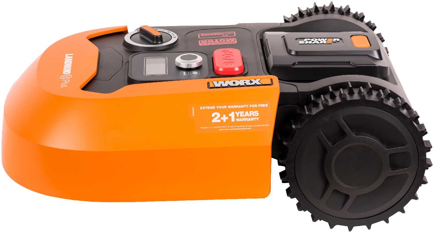 Роботизированная газонокосилка Worx Landroid M500 Plus WR165E фотография 3